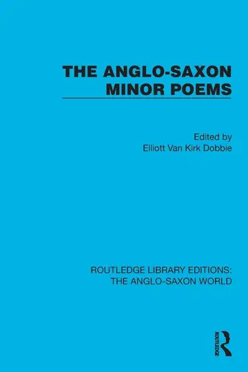 Cover of The Anglo-saxon Minor Poems