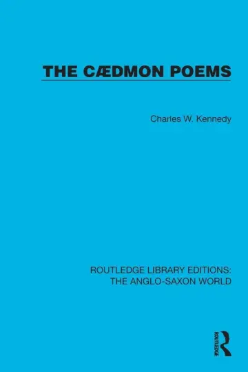 Cover of The Cædmon Poems
