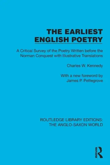 Cover of The Earliest English Poetry