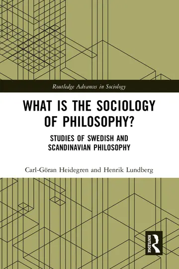 Cover of What Is the Sociology of Philosophy?