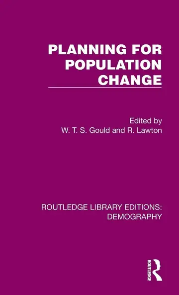 Cover of Planning for Population Change