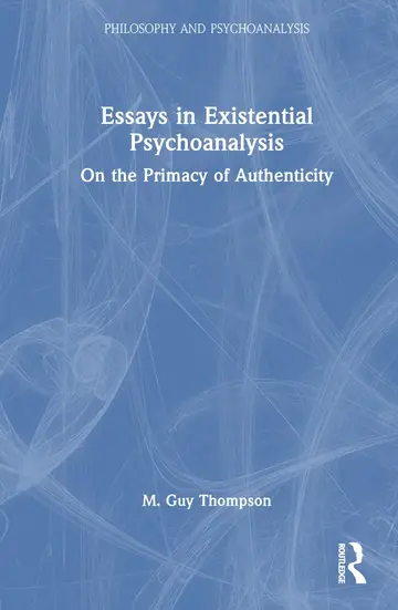 Cover of Essays in Existential Psychoanalysis