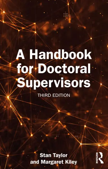 Cover of A Handbook for Doctoral Supervisors