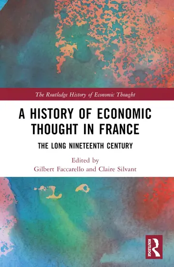 Cover of A History of Economic Thought in France