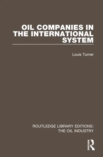 Cover of Oil Companies in the International System