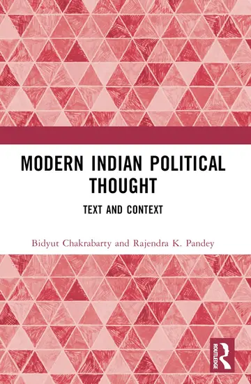 Cover of Modern Indian Political Thought