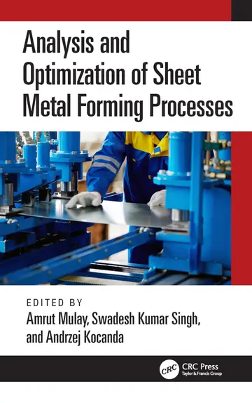 Cover of Analysis and Optimization of Sheet Metal Forming Processes