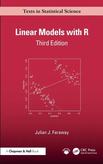 Cover of Linear Models with R 3ed (hb 2025)