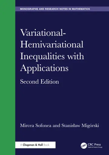Cover of Variational-hemivariational Inequalities with Applications