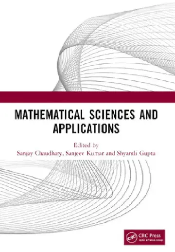Cover of Mathematical Sciences and Applications