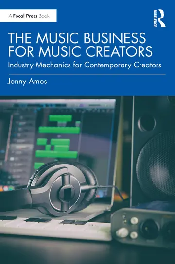 Cover of The Music Business for Music Creators