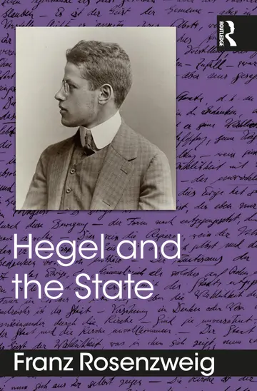 Cover of Hegel and the State