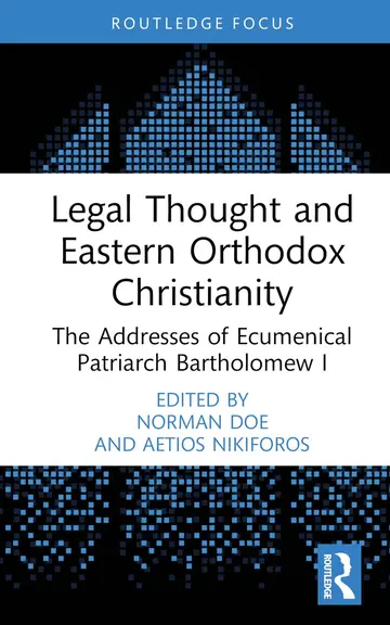 Cover of Legal Thought and Eastern Orthodox Christianity