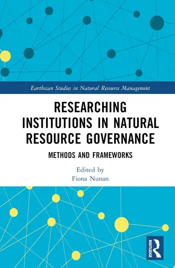 Cover of Researching Institutions in Natural Resource Governance