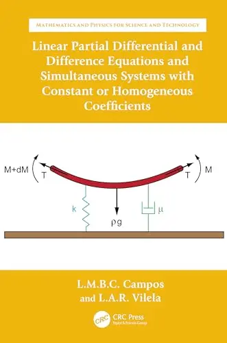 Cover of Linear Partial Differential and Difference Equations and Simultaneous Systems with Constant or Homogeneous Coefficients