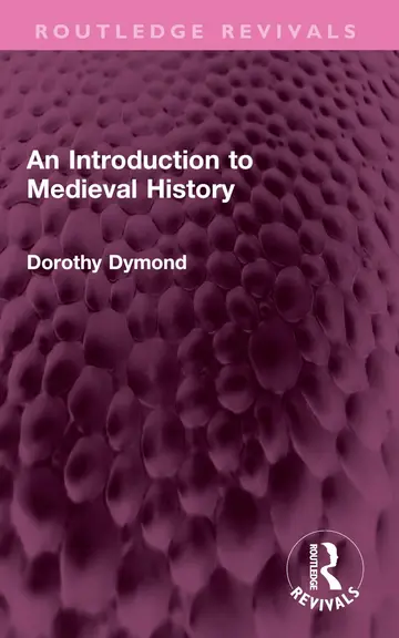 Cover of An Introduction to Medieval History