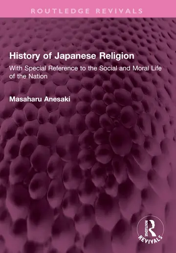 Cover of History of Japanese Religion