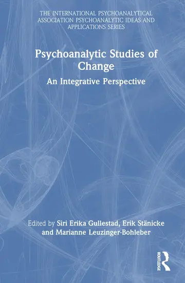 Cover of Psychoanalytic Studies of Change