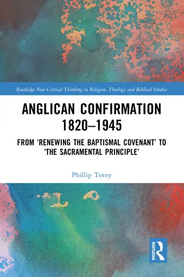 Cover of Anglican Confirmation 1820-1945