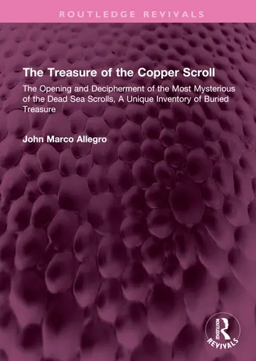 Cover of The Treasure of the Copper Scroll