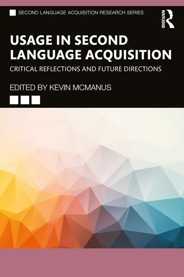 Cover of Usage in Second Language Acquisition