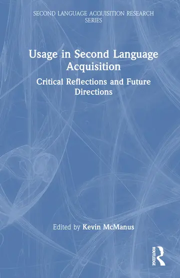 Cover of Usage in Second Language Acquisition
