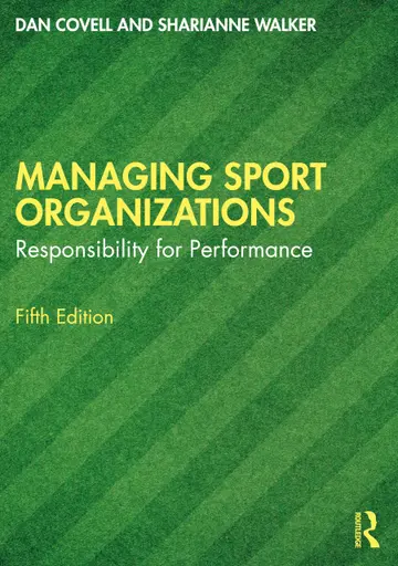 Cover of Managing Sport Organizations