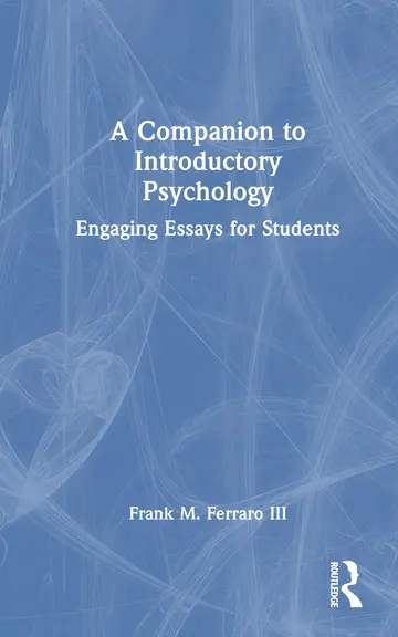 Cover of A Companion to Introductory Psychology