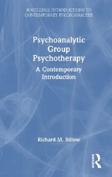 Cover of Psychoanalytic Group Psychotherapy