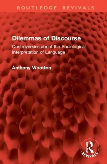 Cover of Dilemmas of Discourse