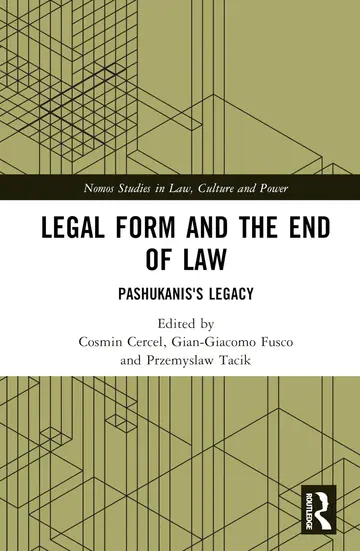 Cover of Legal Form and the End of Law