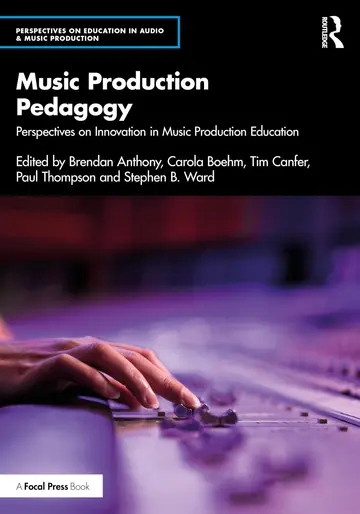 Cover of Music Production Pedagogy
