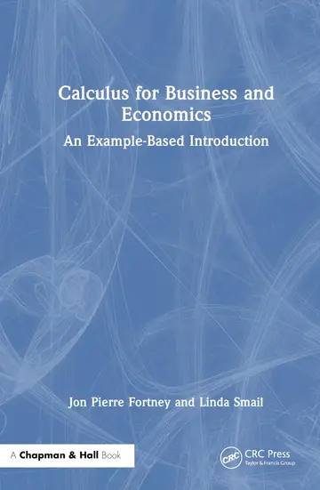 Cover of Calculus for Business and Economics