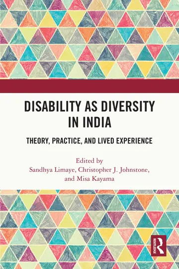 Cover of Disability as Diversity in India