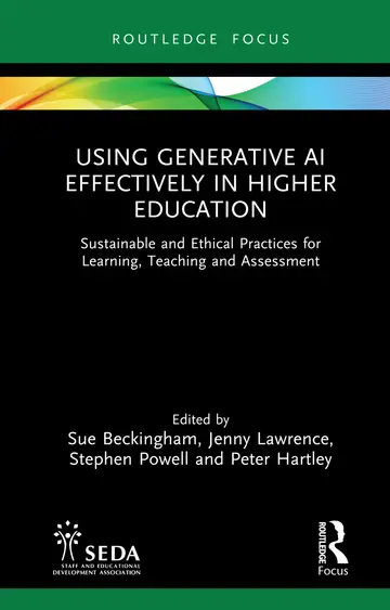 Cover of Using Generative AI Effectively in Higher Education