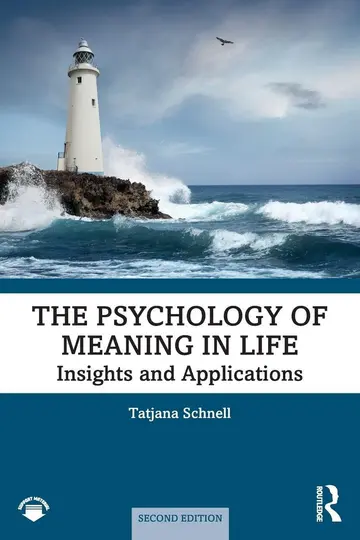 Cover of The Psychology of Meaning in Life