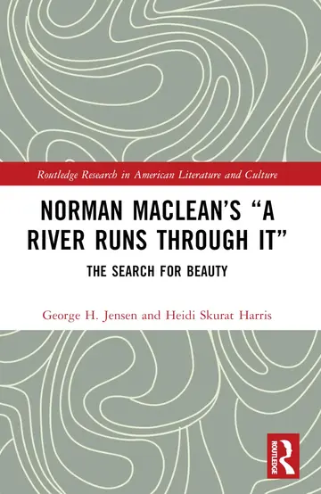 Cover of Norman Maclean’s “a River Runs Through It”