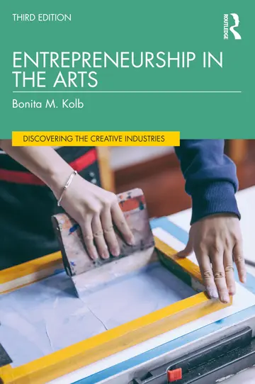 Cover of Entrepreneurship in the Arts