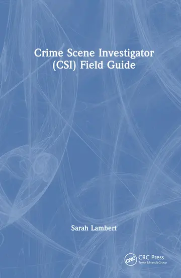 Cover of Crime Scene Investigator-csi Field Guide