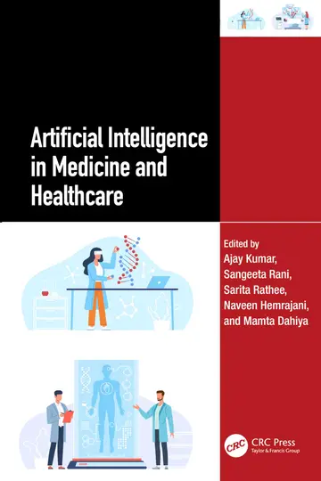 Cover of Artificial Intelligence in Medicine and Healthcare