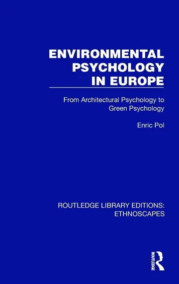 Cover of Environmental Psychology in Europe