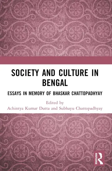 Cover of Society and Culture in Bengal