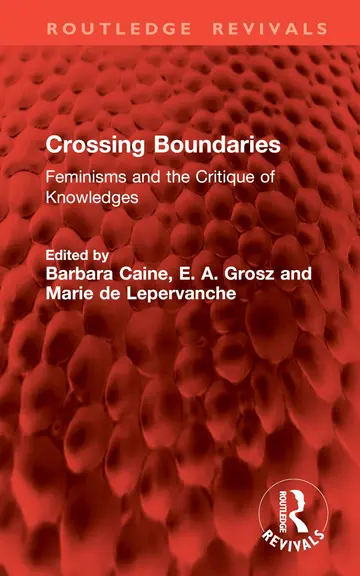 Cover of Crossing Boundaries
