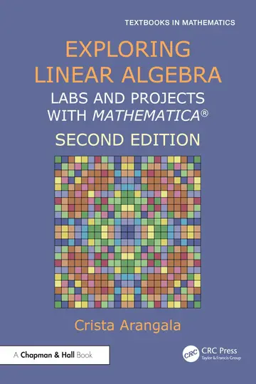 Cover of Exploring Linear Algebra Labs and Projects with Mathematica 2ed (pb 2025)