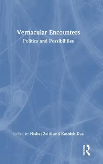 Cover of Vernacular Encounters