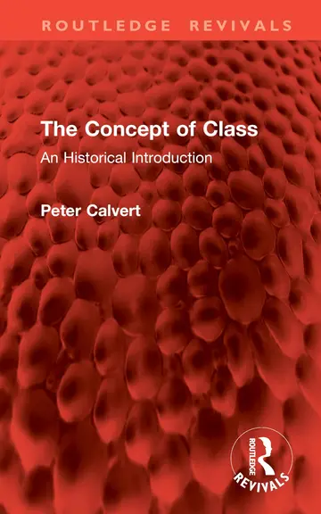 Cover of The Concept of Class