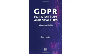 Cover of GDPR for Startups and Scaleups