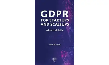Cover of GDPR for Startups and Scaleups
