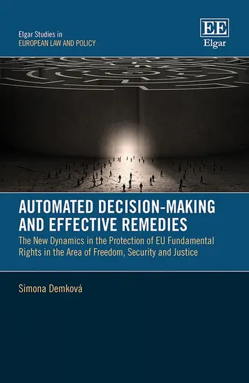 Cover of Automated Decision-Making and Effective Remedies