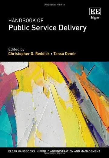 Cover of Handbook of Public Service Delivery